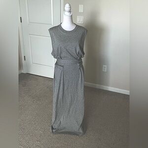 NWOT Vince Gray Sleeveless Maxi Dress Size XL
